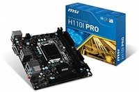 Msi Intel Skylake H110 Lga 1151 Ddr4 Usb 3.1 Mini Itx Motherboard (h110i Pro) Msi Intel Skylake H110 Lga 1151 Ddr4 Usb 3.1 Mini Itx Motherboard (h110i Pro)