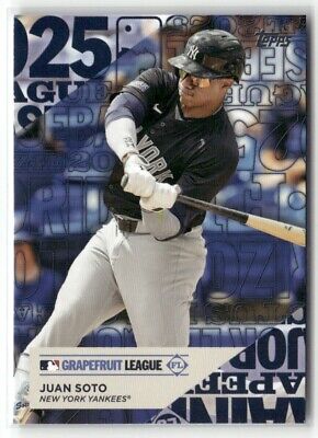 2025 Topps Series 1 #TG-22 Juan Soto Grapefruit League 2025 Topps Series 1 #TG-22 Juan Soto Grapefruit League