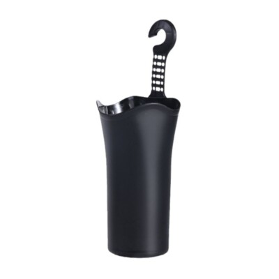 Waterproof Car Trash Can with Car Headrest Hooks Garbage Container