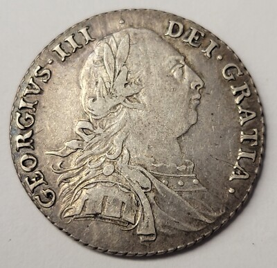 1787 Great Britain Sixpence Silver Coin. 925. King George III. | eBay