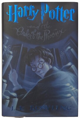 HARRY POTTER AND THE ORDER OF THE PHOENIX-HC-2003 FIRST EDITION-JK ROWLING