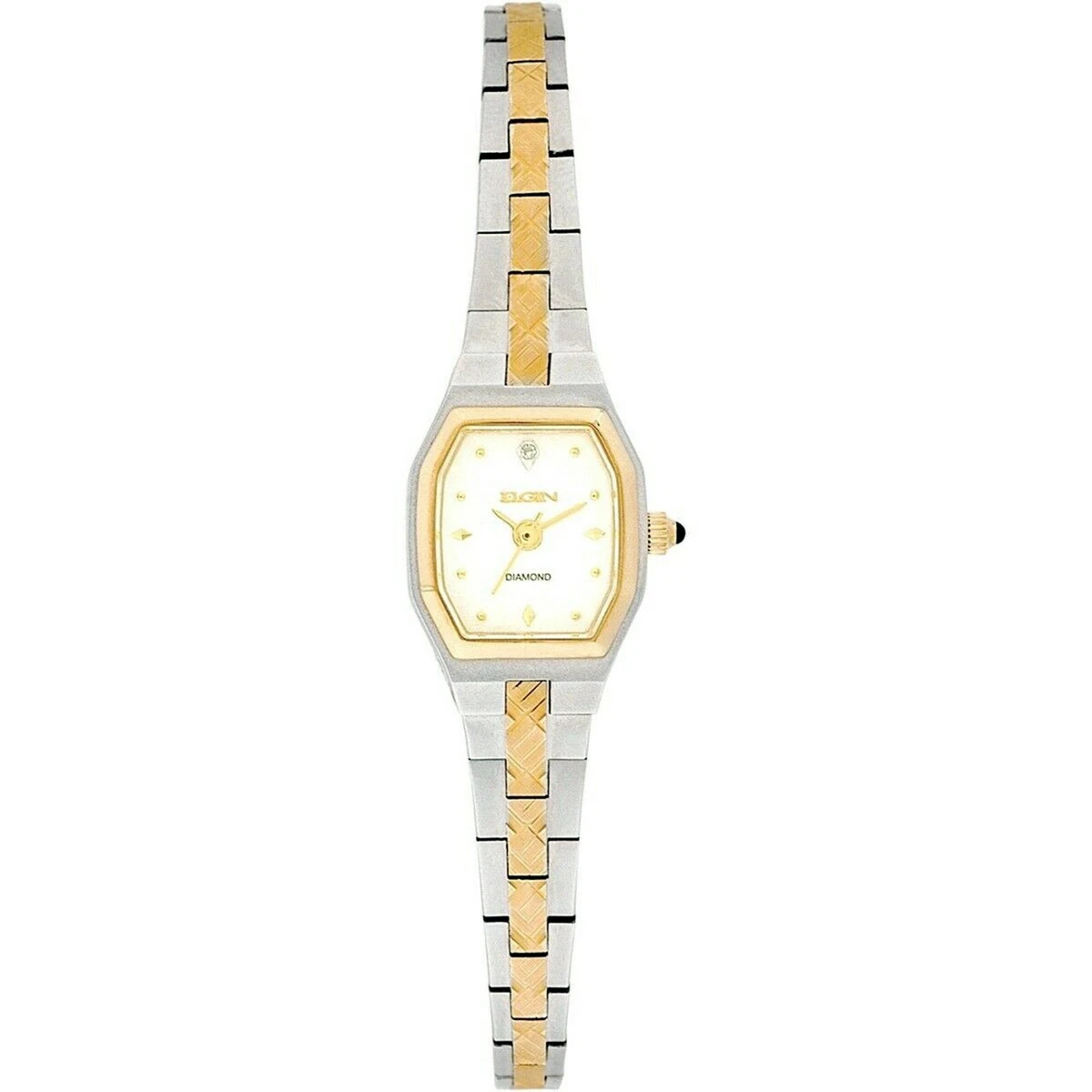 Elgin diamond womens watch clearance