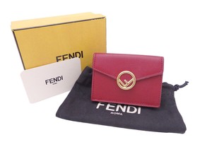 fendi micro trifold wallet