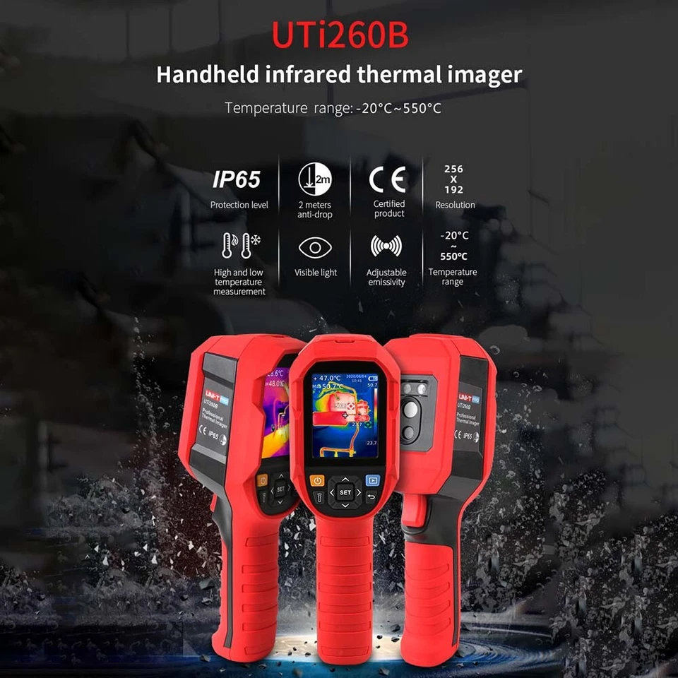 UNI-T UTi260B Industrial Infrared Thermal Imager Temperature Imaging Camera AU - image 2 of 4