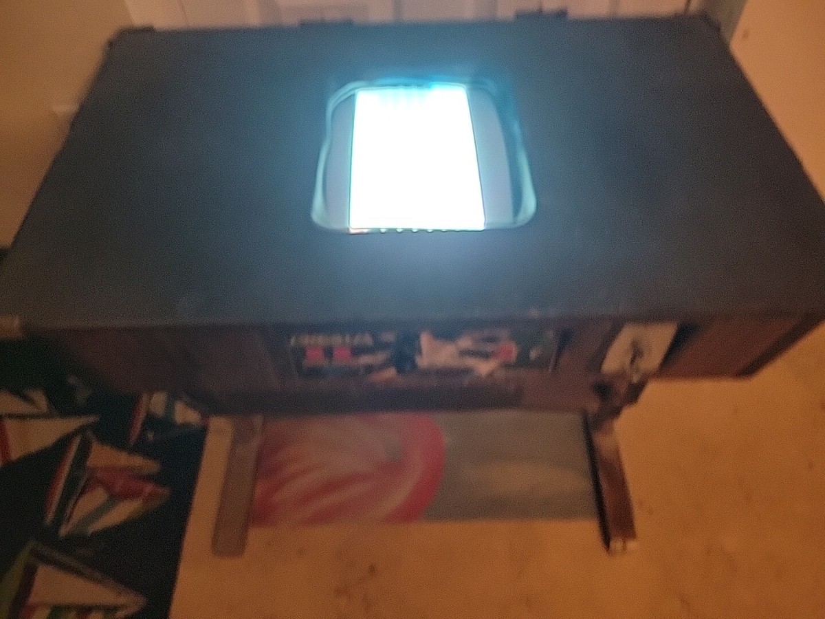 mic マッカス&デイヴィジョーンズ&バルボッサ&ピンテル&ラゲッティ Moon Cresta Cocktail Table ARCADE MACHINE by Taito Vintage