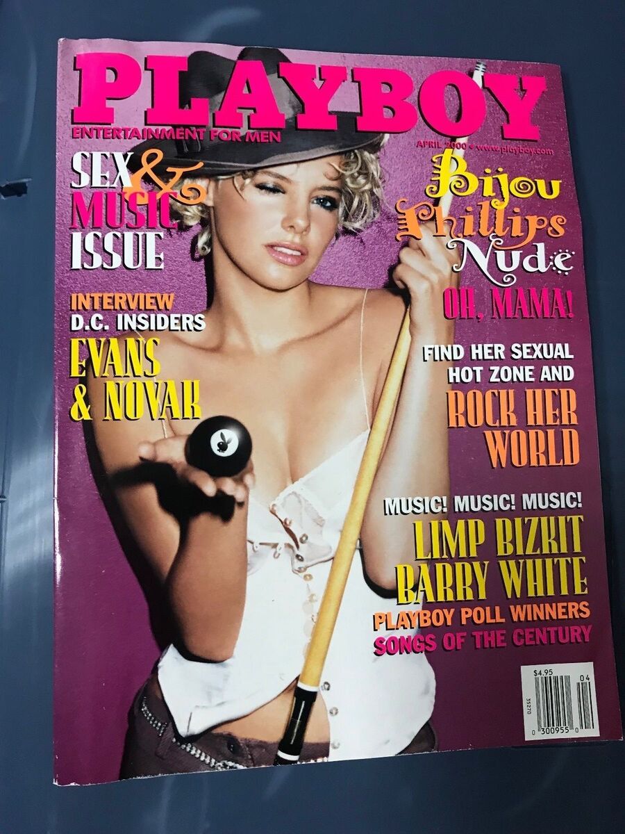 Playboy Magazine April 2000 Sex and Music Bijou Phillips | eBay
