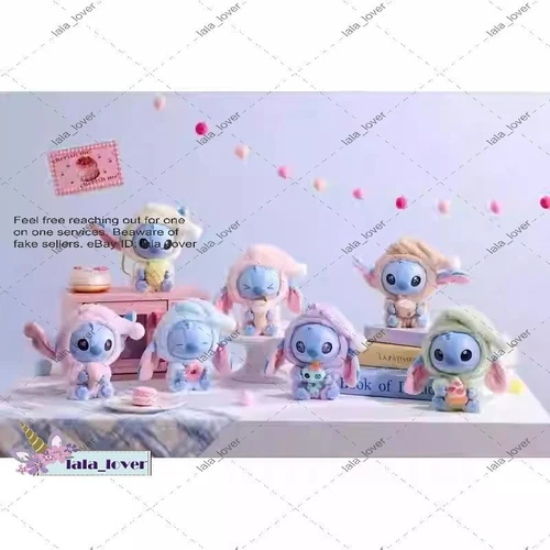 Miniso Stitch Eat Something Before Sleep Series Vinyl Figure Confirmed Blind Box - Picture 10 of 26