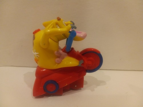 TACO BELL COW and CHICKEN POP-A-WHEELIE Kid's Meal Toy - 1999 - Picture 5 of 7
