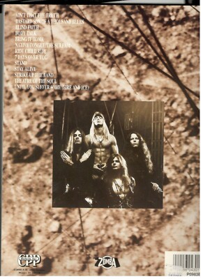 Poison Native Tongue バンドスコア Poison Native Tongue 楽譜Richie