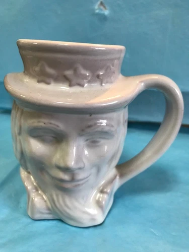 FRANKOMA POTTERY "UNCLE SAM" MUG ----1976--------------------------------sm