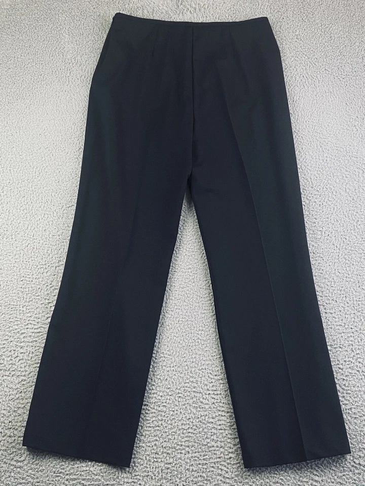NUEVO CON ETIQUETAS BABETTE SF $223 Pantalones de vestir elásticos de microlana negros talla grande NUEVOS CON ETIQUETAS Foto 2 de 4