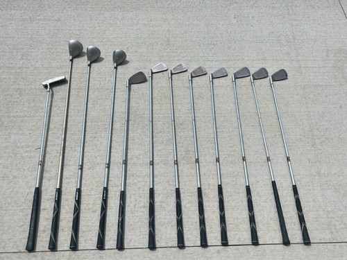 Knight Diablo Golf Clubs #1, 3, 5 Wood 3-P Iron and Putter Womens Flex Steel RH - Picture 1 of 11