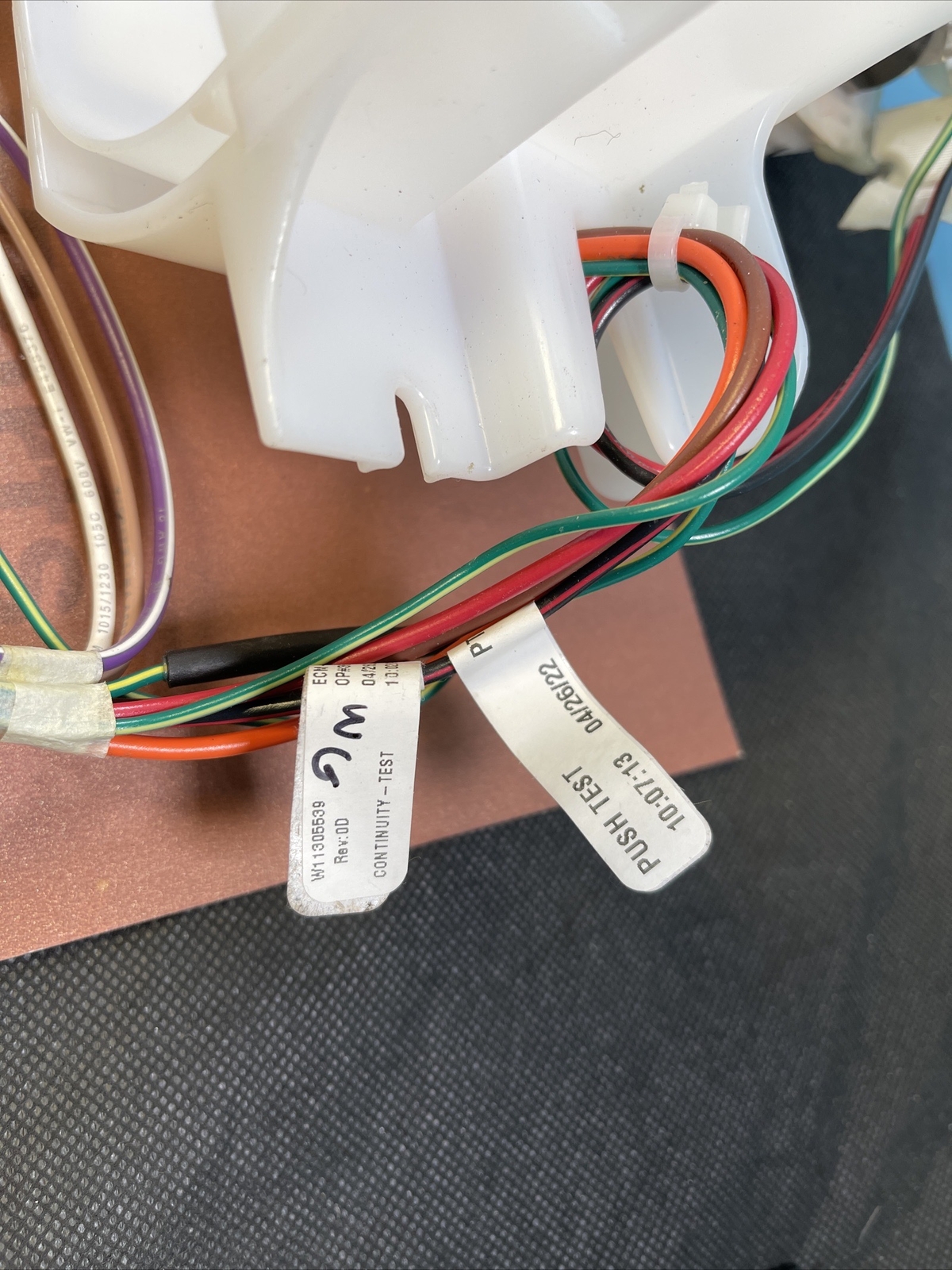 Whirlpool Refrigerator Evaporator Fan Motor W11321261, W10128551 