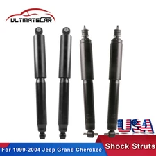 Set 4 Gas Shock Struts Absorbers For 1999-2004 Jeep Grand Cherokee Front & Rear