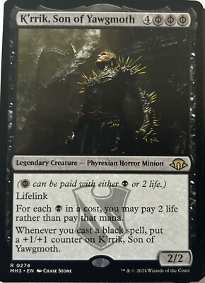 Custom Commander Deck*** K'rrik, Son of Yawgmoth - Life Combos