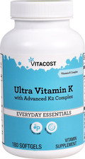Ultra Vitamin K with Advanced K2 Complex -- 180 Softgels by