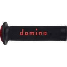 Domino Black/Red Dual Compound MotoGP Grips | A01041C4240