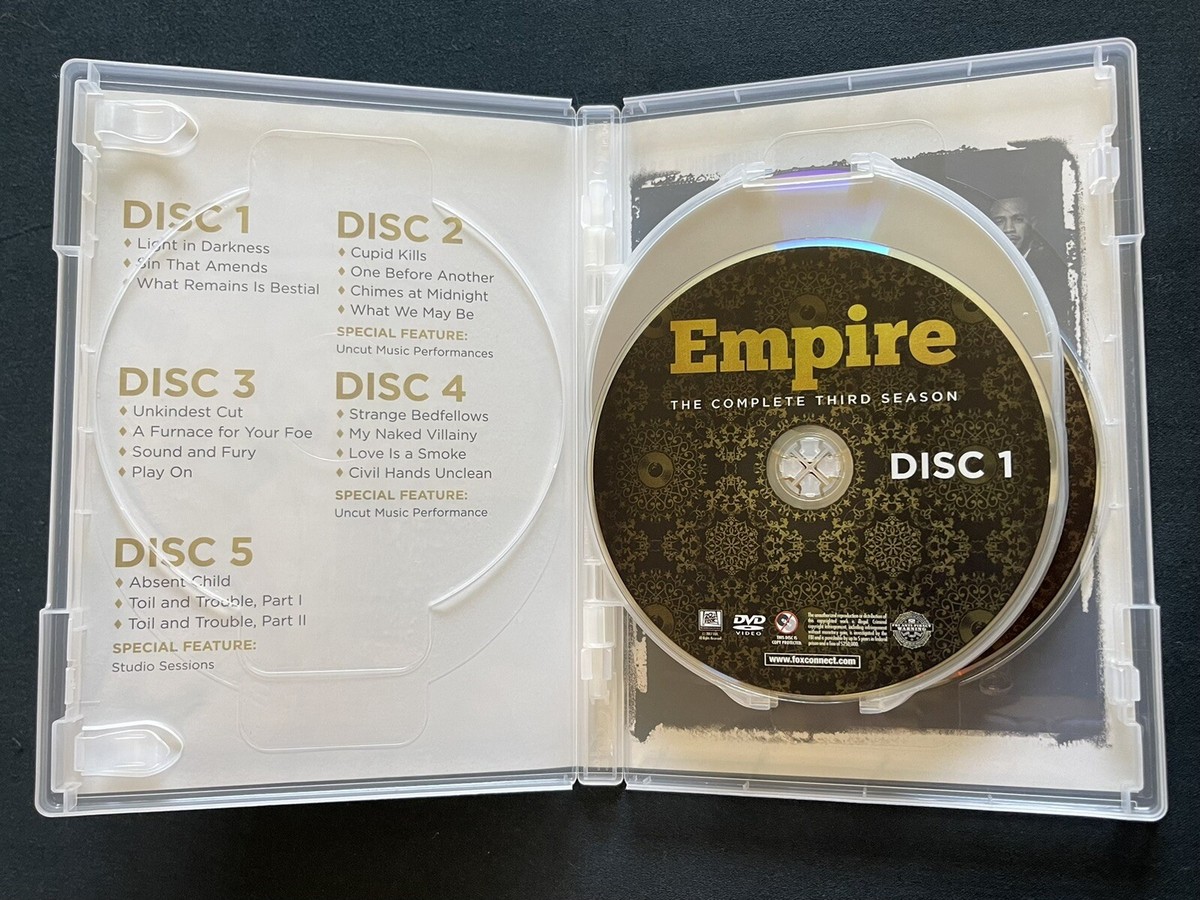 Empire: The Complete Third Season / Season 3 DVD [Taraji P