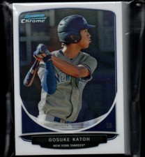 (18) 2013 Bowman Chrome Draft #BDPP37 Gosuke Katoh TORONTO BLUE JAYS RC Lot 98