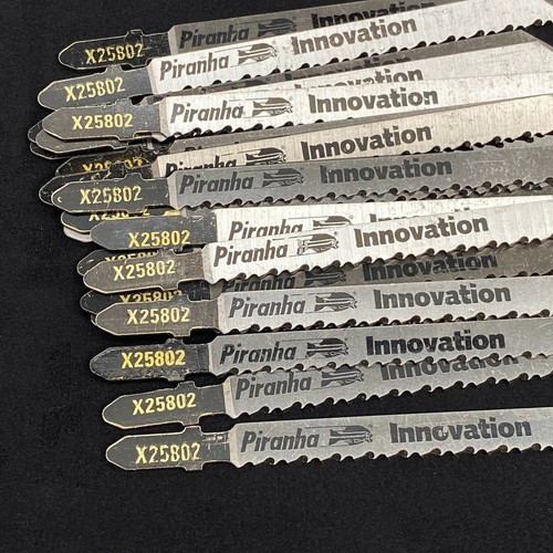 20 Piranha X25802 Innovation Jigsaw Blades Fast Clean Cut for Wood. <60mm - Picture 2 of 3