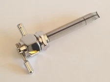 Big Dog Motorcycles OEM Petcock Fuel Valve (Chrome) - 2000-2011 (ALL MODELS)