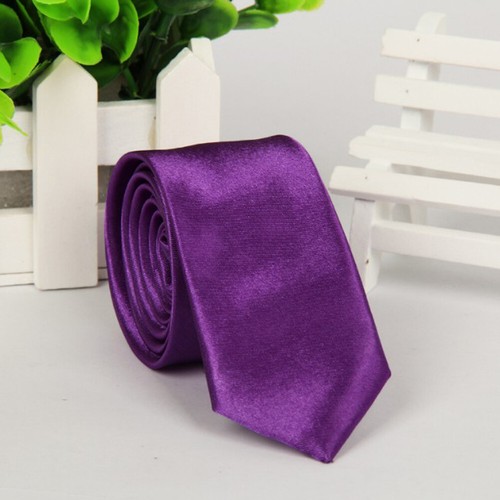 Classic Men's Tie Formal Solid Color Wedding Party Daily Neckwear Necktie 5cm√ - Picture 32 of 45