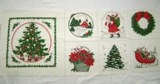 Cranston V.I.P. "OLD-FASHIONED CHRISTMAS PATCHES" Panel