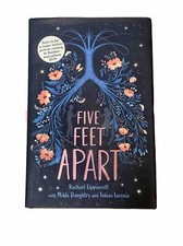 “Five Feet Apart” by Rachael Lippincott (Hardcover Novel, 2018) Young Adult Book