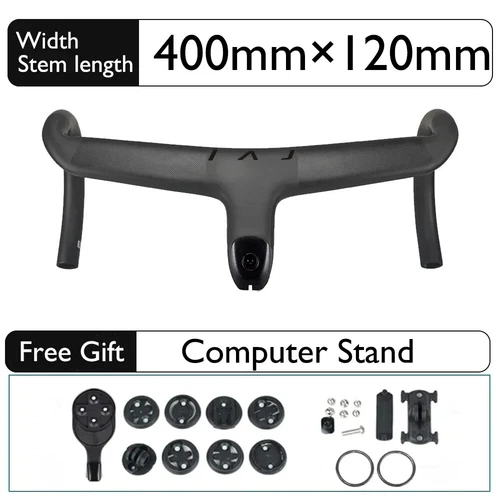 Carbon Full Internal Cable Routing Road Bike Integrated Cockpit Di2 Handlebar - Picture 29 of 43