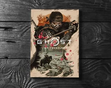 Ghost Of Tsushima Video Game Art Poster Print - No Frame