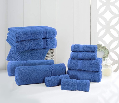 Luxury Egyptian Cotton Towels Face Hand Bath Sheet Soft 600 GSM Thick Towels - Picture 16 of 36