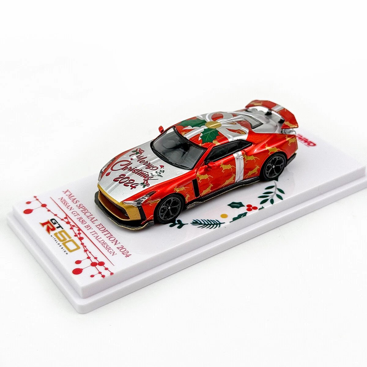 Inno64 Nissan GT-R R50 Christmas 2024 Edition Car Model | eBay