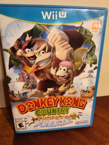 Donkey Kong Country: Tropical Freeze (Wii U, 2014) Complete CIB Tested