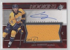 2014 SPx Spectrum Red Rookie Jersey Level 1 /399 Calle Jarnkrok #147 Auto 0o05