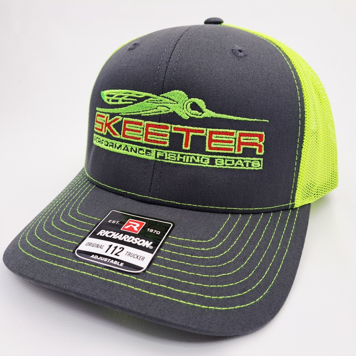 Skeeter Boats Fishing Angler Mesh Adjustable Snapback Richardson 112 Trucker Hat Skeeter Boats Fishing Angler Mesh Adjustable | Mercari main image 2