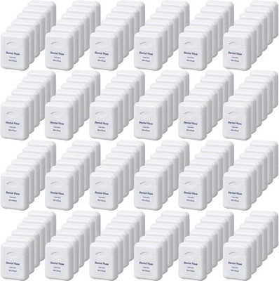 150 Pack Mint Dental Floss 50m Each Bulk Oral Care
