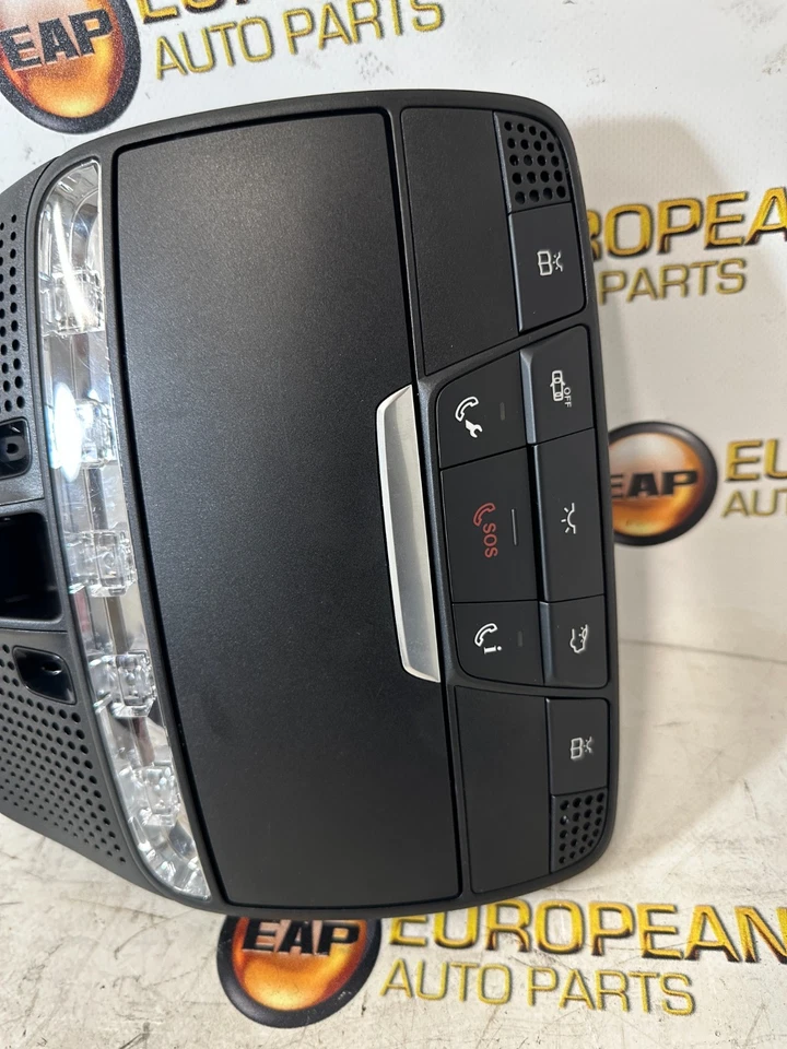 2018 Mercedes-Benz W205 C43 AMG SEDAN Overhead Map DOME LIGHT Black A0009018703 Foto 2 de 4