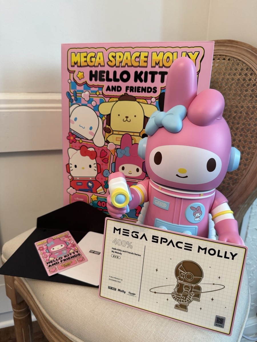 その他 MEGA 400% SPACE MOLLY HELLO KITTY Pop Mart Mega Space Molly Sanrio Characters Series Hello