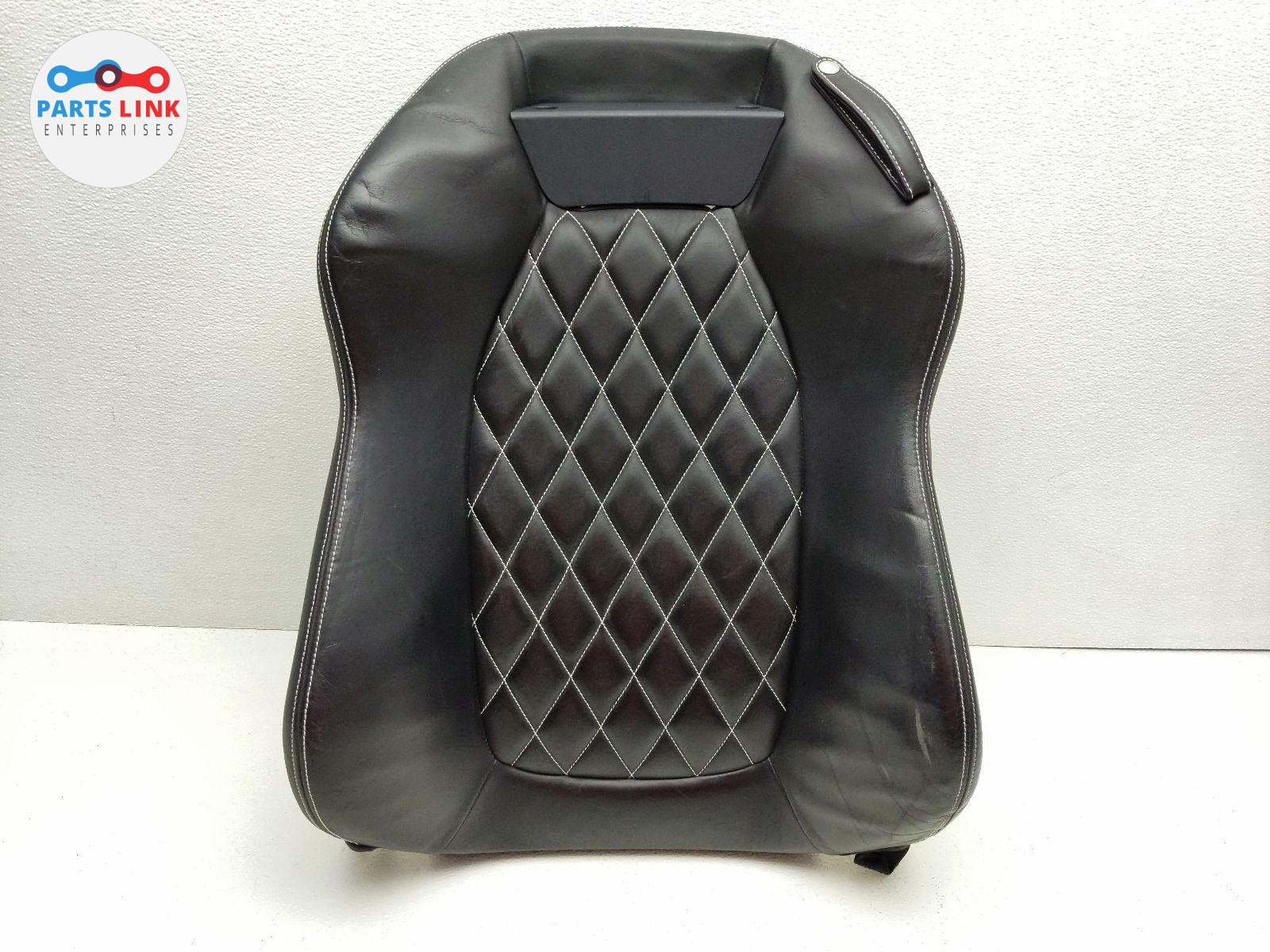 2010-14 FERRARI CALIFORNIA FRONT LEFT SEAT BACKREST CUSHION UPPER COVER PAD F149