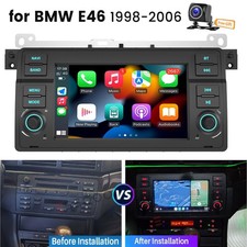 7" Car Stereo For BMW 3-series E46 M3 Apple CarPlay Radio GPS NAVI Android 32GB