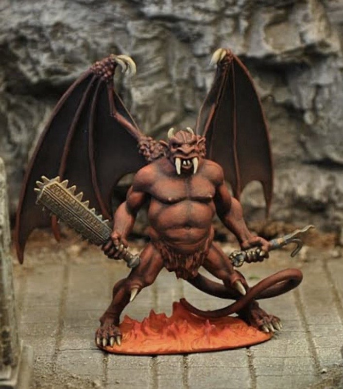 OTHERWORLD MINIATURES- PIT FIEND , Dungeons and Dragons Resin Miniature