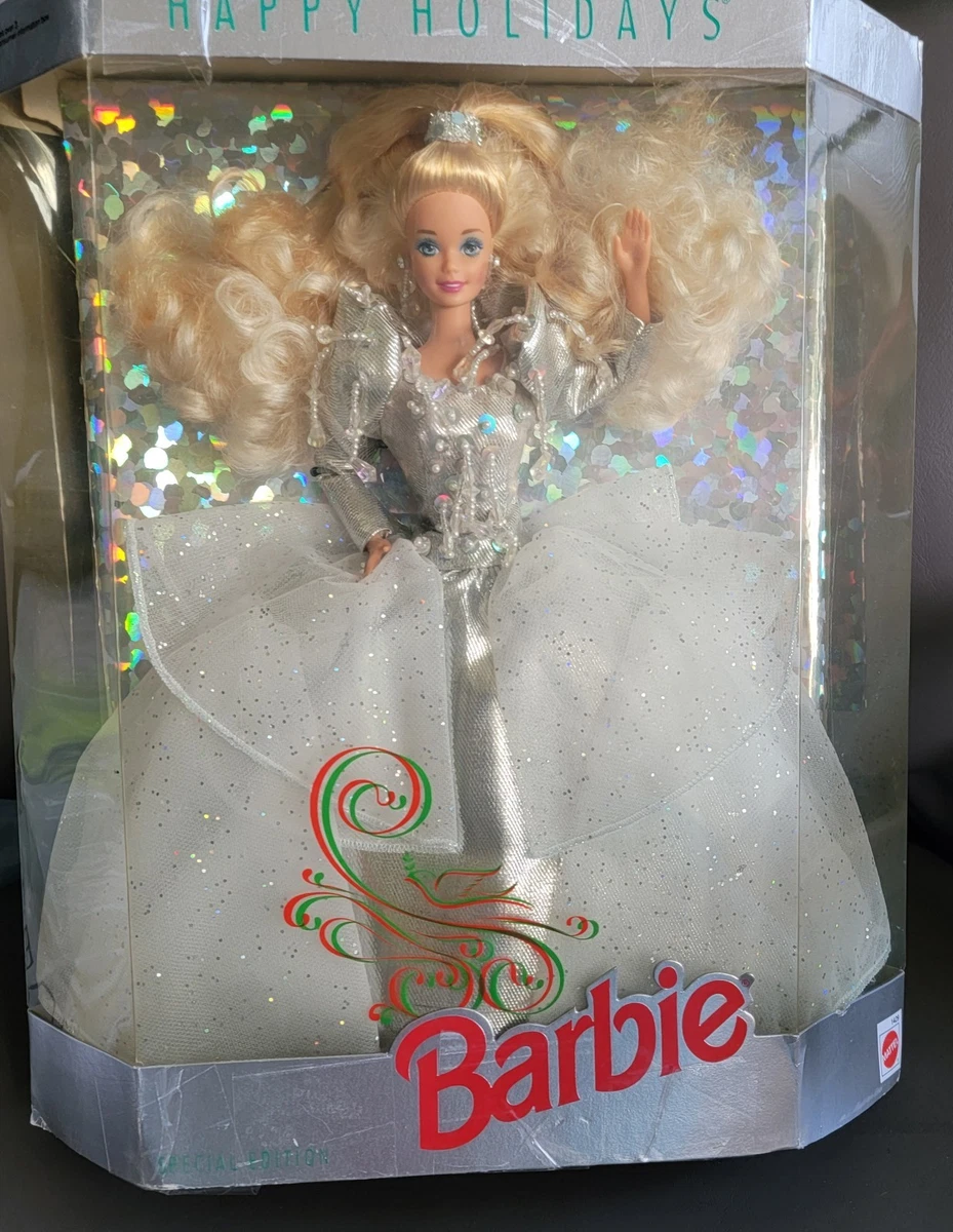 Happy Holidays Barbie Dolls & Doll Playsets without Vintage Barbie