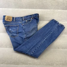 Vintage Levi's 505 Orange Tab Jeans Men 38 (37x30 Blue Denim Grunge straight leg