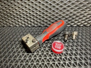 KS Tools FLAREFIXeco 4 75 mm Set di Flangiatrici per Tubi Freni Universali 4 Pezzi