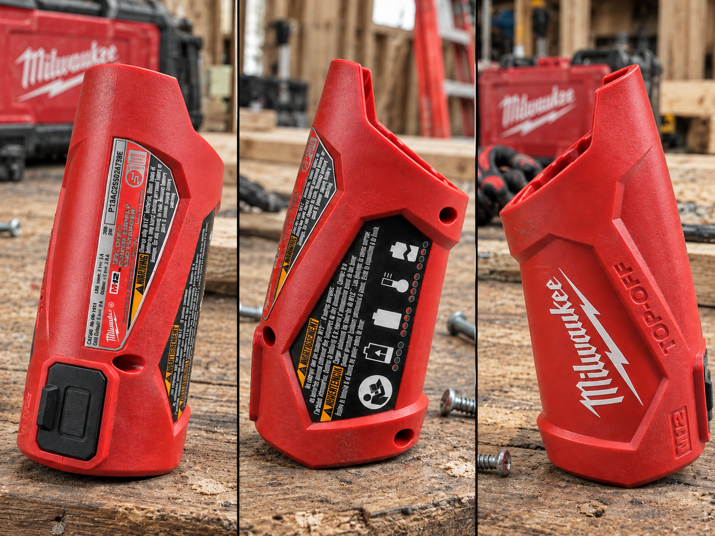Milwaukee 48-59-1211 M12 TOP-OFF 12V Power Supply Charger Tool Only ...