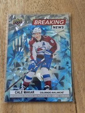 2024-25 UD BREAKING NEWS - Cale Makar #BN-33 Colorado Avalanche
