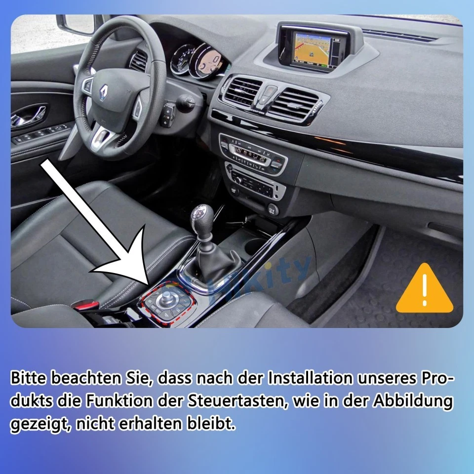 8-Core 6+128GB Android15 Für Renault Megane 3 Autoradio Carplay GPS NAVI BT DAB+ - Bild 2 von 4