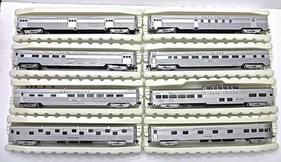 HO IHC Rock Island Rocket Corrugated Side Passenger Set of 8 Brand New IMMACUATE