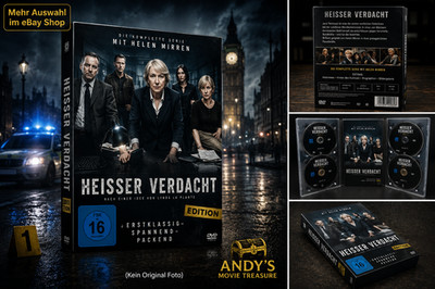 Heisser Verdacht / Prime Suspect - Superbox  Staffel 1-6  auf 12 DVDs- NEU- OVP