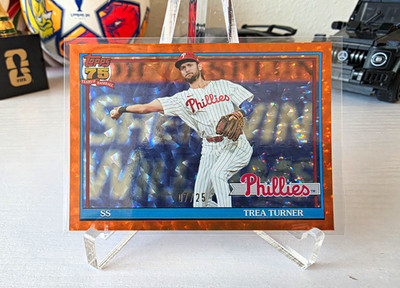 2024 Topps Series 2 Trea Turner Memorial Day Camo #352 Phillies /25